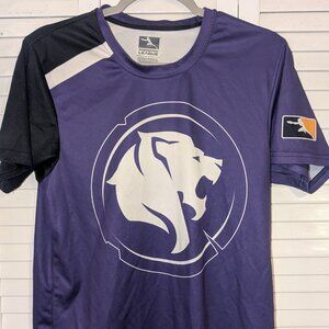 Los Angeles Gladiators 2018 OWL Overwatch League Men's Purple Jersey Shirt Small